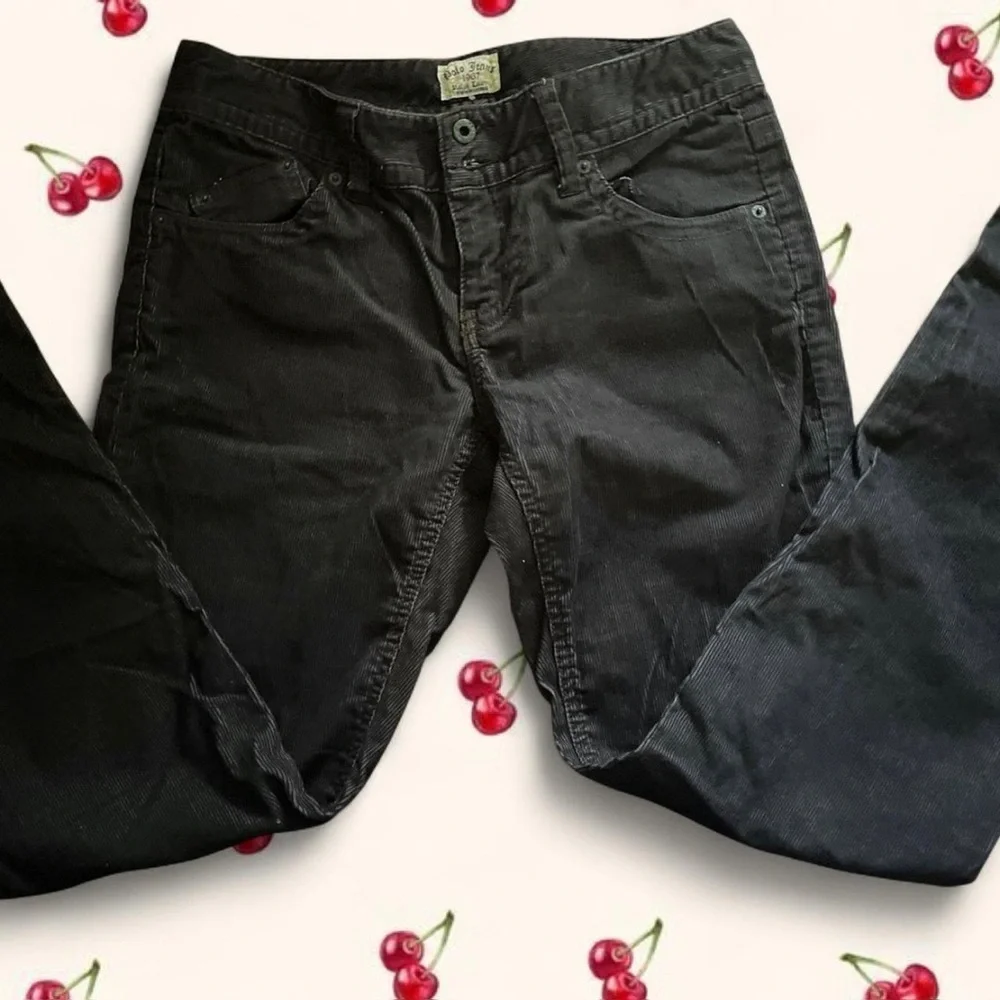 Polo Ralph Lauren Black Straight Leg Jeans - Picture 1 of 2